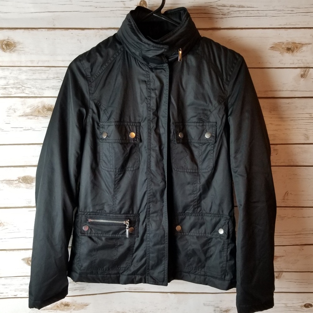 Merona zip up jacket size small petite